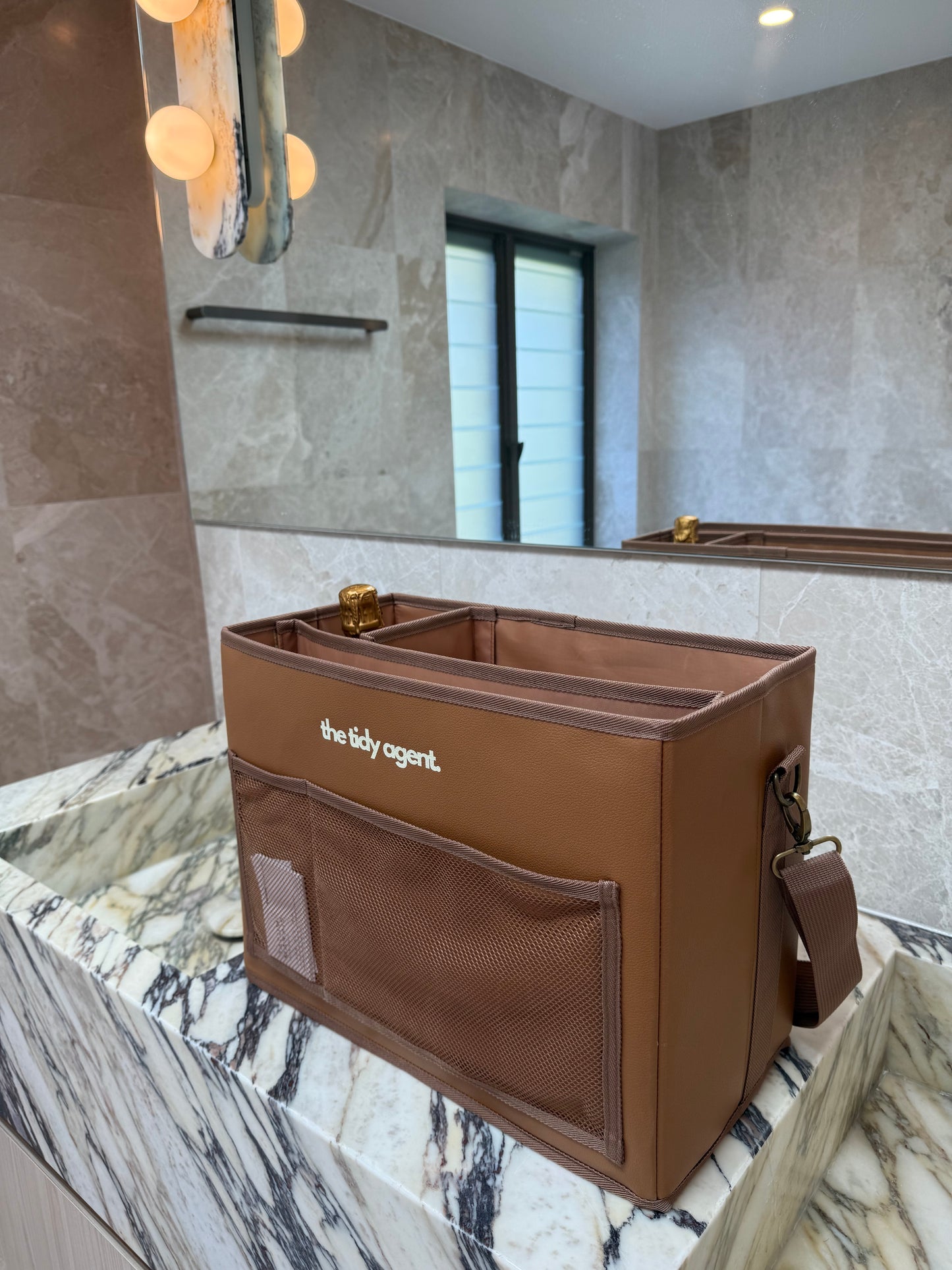 Crafted Vegan Leather Carry Bag