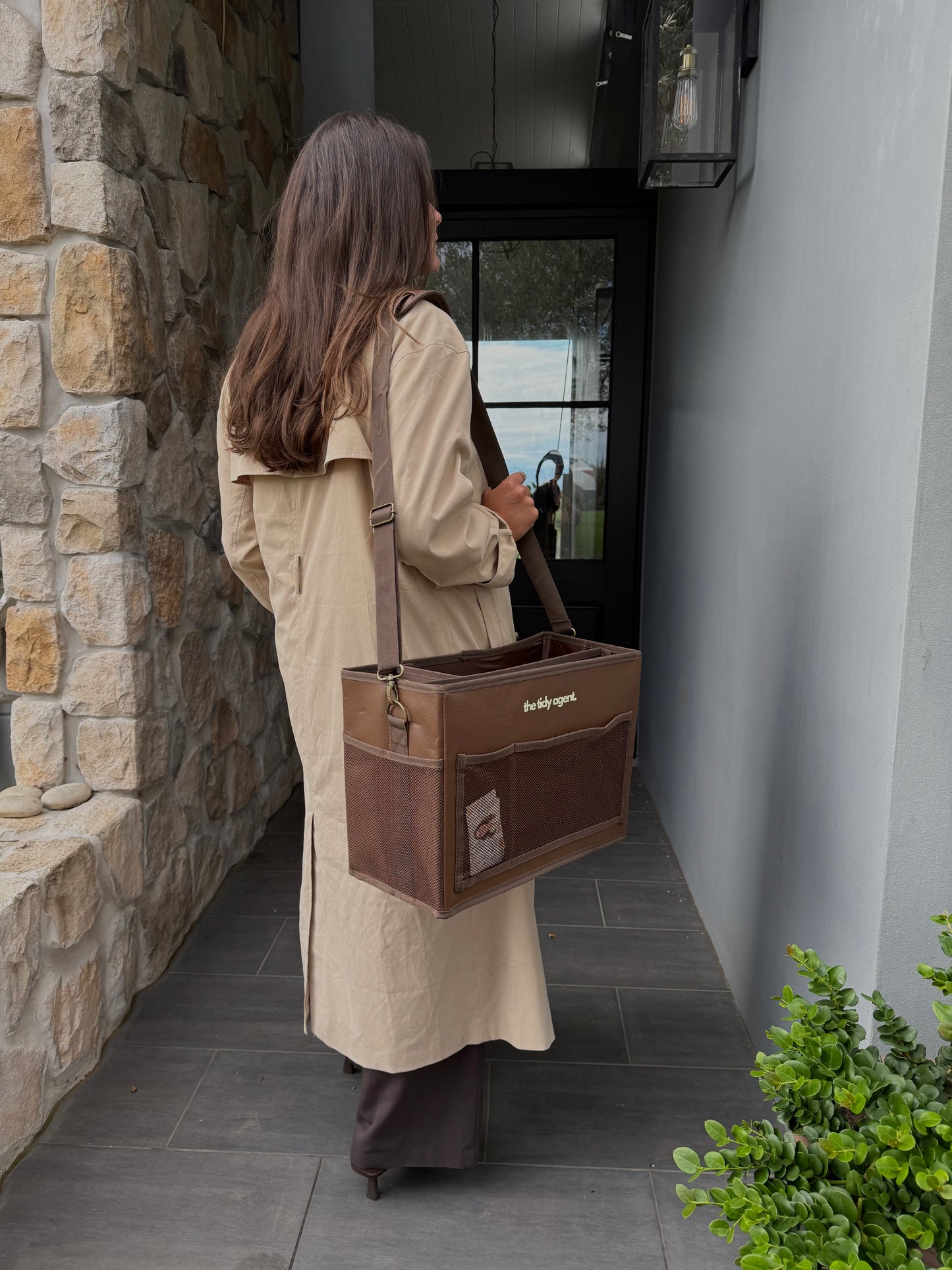 Crafted Vegan Leather Carry Bag